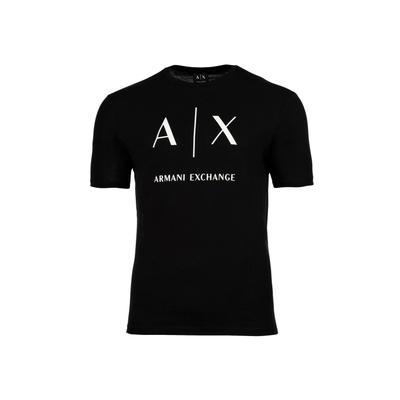 T-Shirt ARMANI EXCHANGE "T-Shirt T-SHIRT 1er Pack", Herren, Gr. S, schwarz, Obermaterial: 100% Baumwolle CO., Shirts T-Shirt