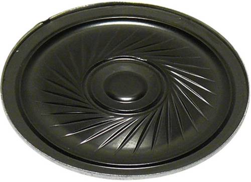 Visaton K 40 - 8 Ohm 1.6 Zoll 4cm Kleinlautsprecher 1W 8Ω Schwarz Kunststoff-Membran