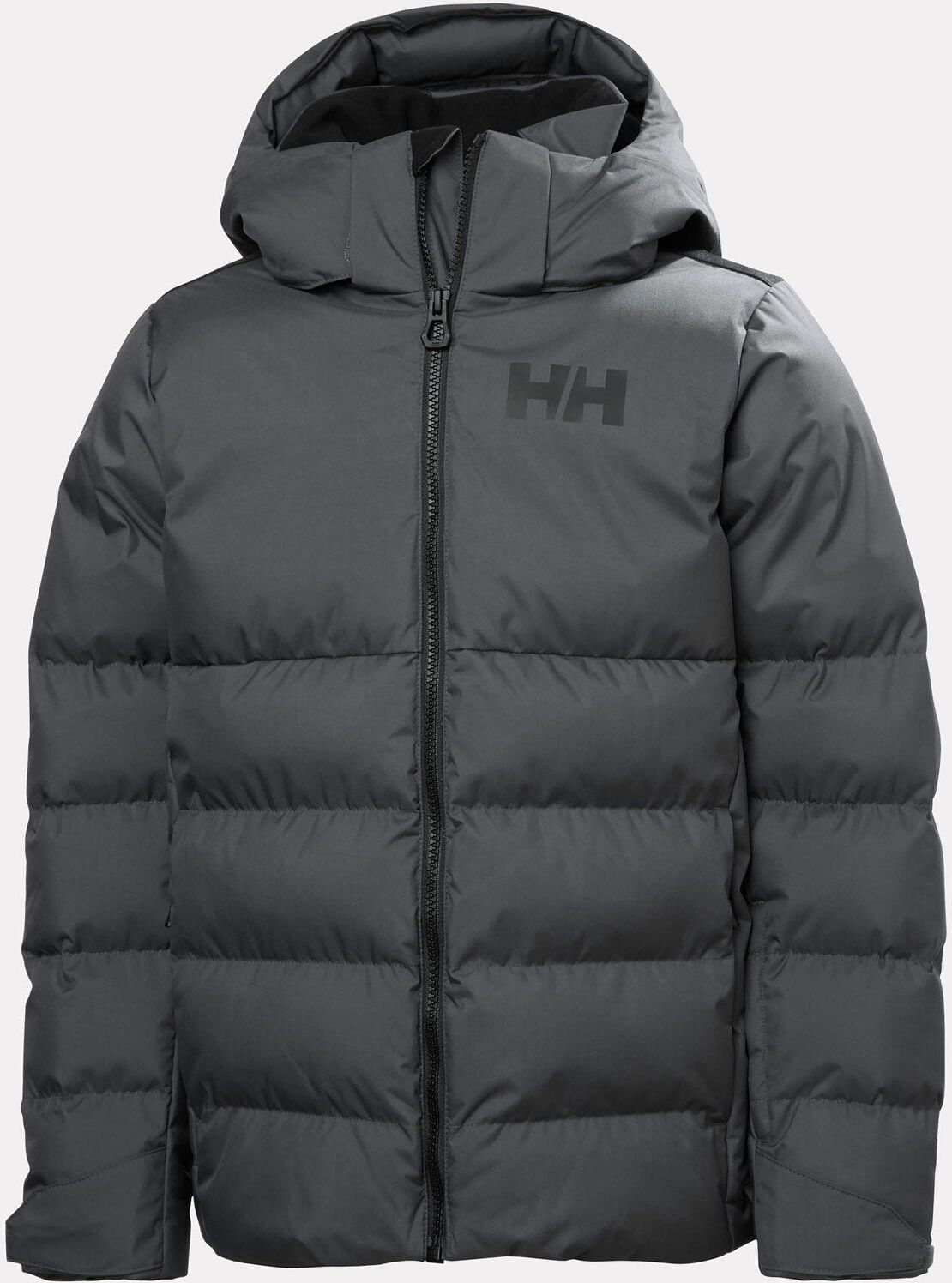 Helly Hansen Juniors' Kvitfjell Race Puffy Ski Jacket - Grey - 12