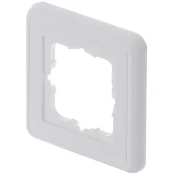 Telegärtner Abdeckrahmen 1-fach 80x80x8,7mm, alpinweiß