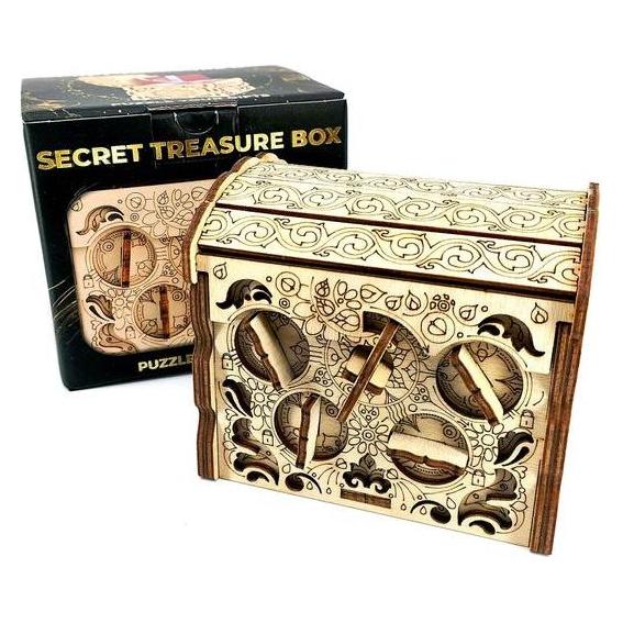 Escape Welt Secret Box "Treasure" - Rätselbox (Deutsch, 1 - 2 Spieler) (EWTSBZB)