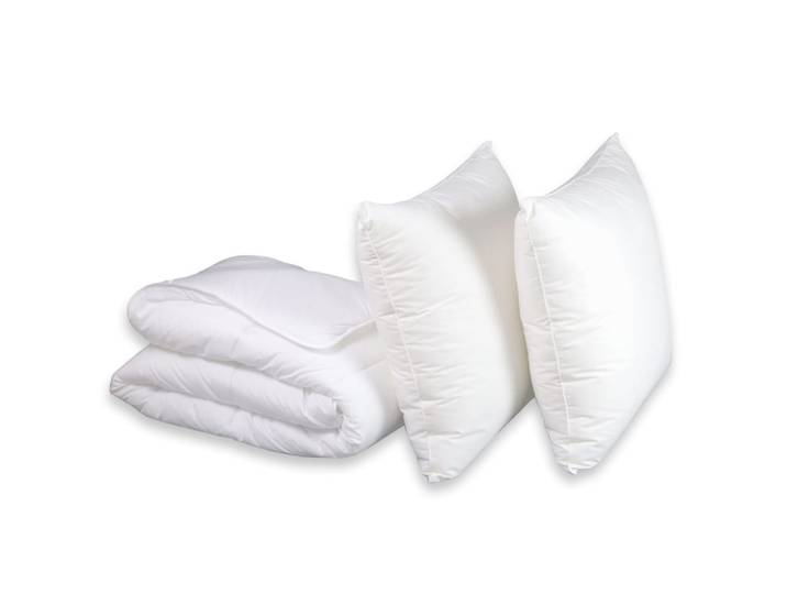 Pack thermorégulation couette tempérée+oreiller 140x200 cm