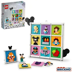LEGO Disney 43221 100 Jahre Disney Zeichentrickikonen 43221