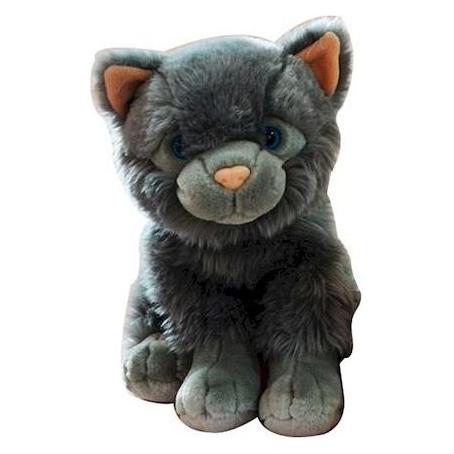 Smily Plüsch sitzende graue Katze (39235815)