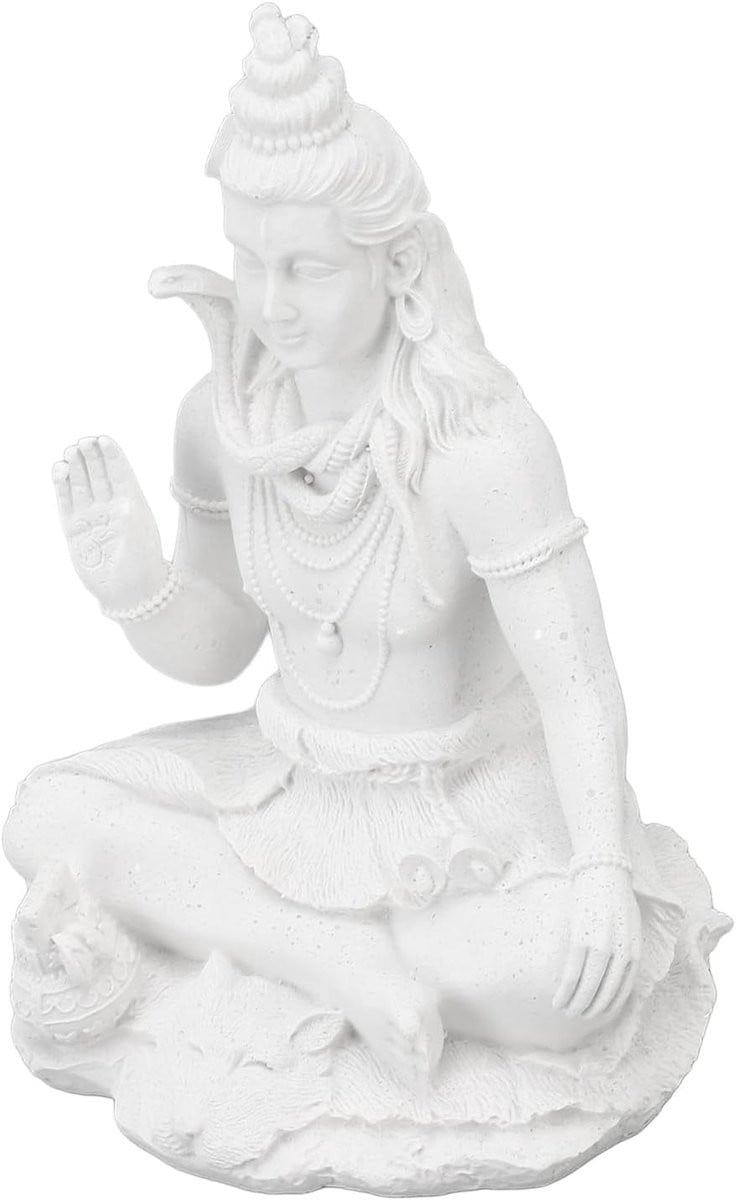 Handgemaakt Spiritueel Beeld Hindoestaanse God voor Thuis Decoratie, Gekleurd, Hoogte: 17 cm