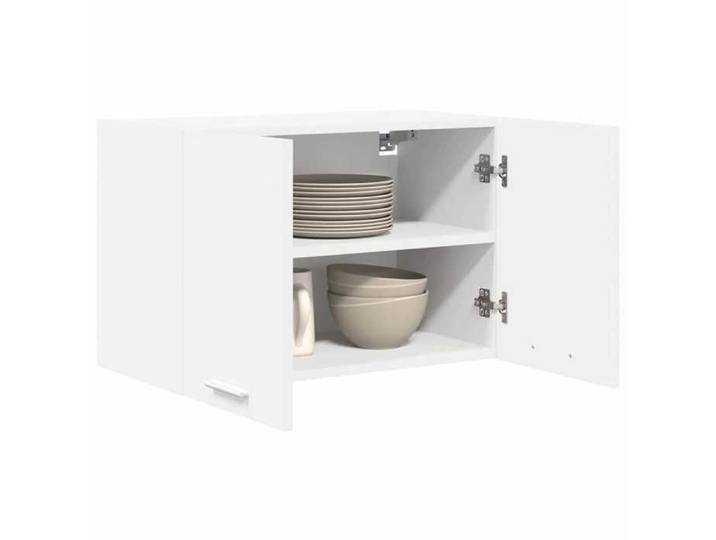 Armoire murale Décor - Armoire suspendue（2 pcs) - Buffet de cuisine - Blanc Bois d'ingénierie EU_645772
