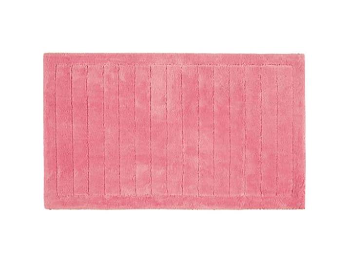 Egeria Line Badematte 60x100 cm, Rosa mit Streifen, Weiches Badmatte, Badteppich rutschfest Waschbar, saugfähiges, langlebiges Badezimmerteppich für Komfort und Stil