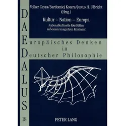Kultur - Nation - Europa, Fachbücher von Justus H. Ulbricht, Volker Caysa, Bartlomiej Kozera