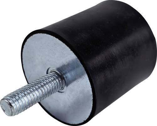 TRU COMPONENTS Gummipuffer TC-NT50-40-65A Härte (Details) 65 Shore A