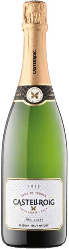 Sabaté i Coca Castellroig Reserva Brut Nature 2022 - Cava español de calidad con 12% de graduación