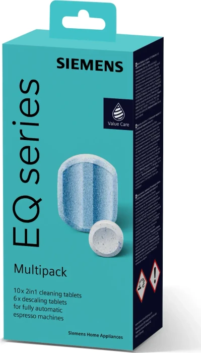Siemens EQ Multipack Reinigungs- und Entkalkungstabletten TZ80003A