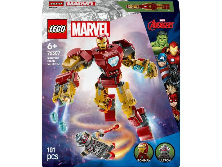 LEGO Marvel Le Robot d'Iron Man contre Ultron 76307 LEGO