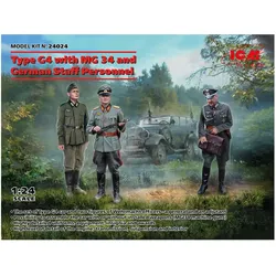 ICM Type G4 with MG 34 and German Staff Personnel