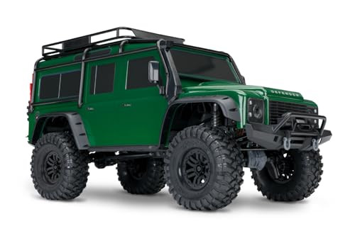 Traxxas TRX-4 LR Defender 1:10 Crawler groen met T-Lock differentiaal en clip-less wielbevestiging
