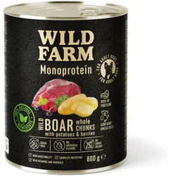 WILD FARM Monoprotein Wild Boar 800 g hypoallergenes Hundefutter
