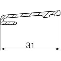 Hebgo, Profil + Stange, Steckprofile 186