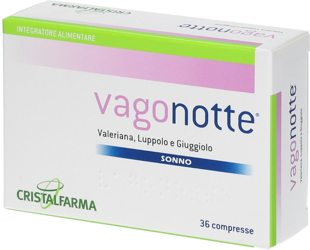 CRISTALFARMA Srl Cristalfarma, Vagonotte, 36 Compresse