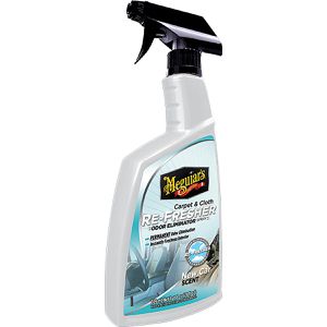 Meguiars Geruchsneutralisierer G180724EU Carpet&Cloth Refreshe, gebrauchsfertig, mit Neuwagenduft, Spray 709 ml