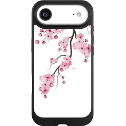 Nivocase Hülle für Apple iPhone Air Handyhülle NIVOcore Case Schwarz Asien Japan Kirschblüten (Apple iPhone Air), Smartphone Hülle, Schwarz