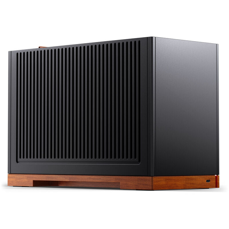 Jonsbo T9 Black PC-Gehäuse, Mini-Gehäuse, ITX, PCIe 5.0 Riserkabel - schwarz