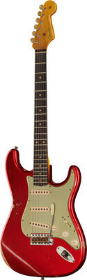 Fender 60 Strat CAR Relic Candy Apple Red