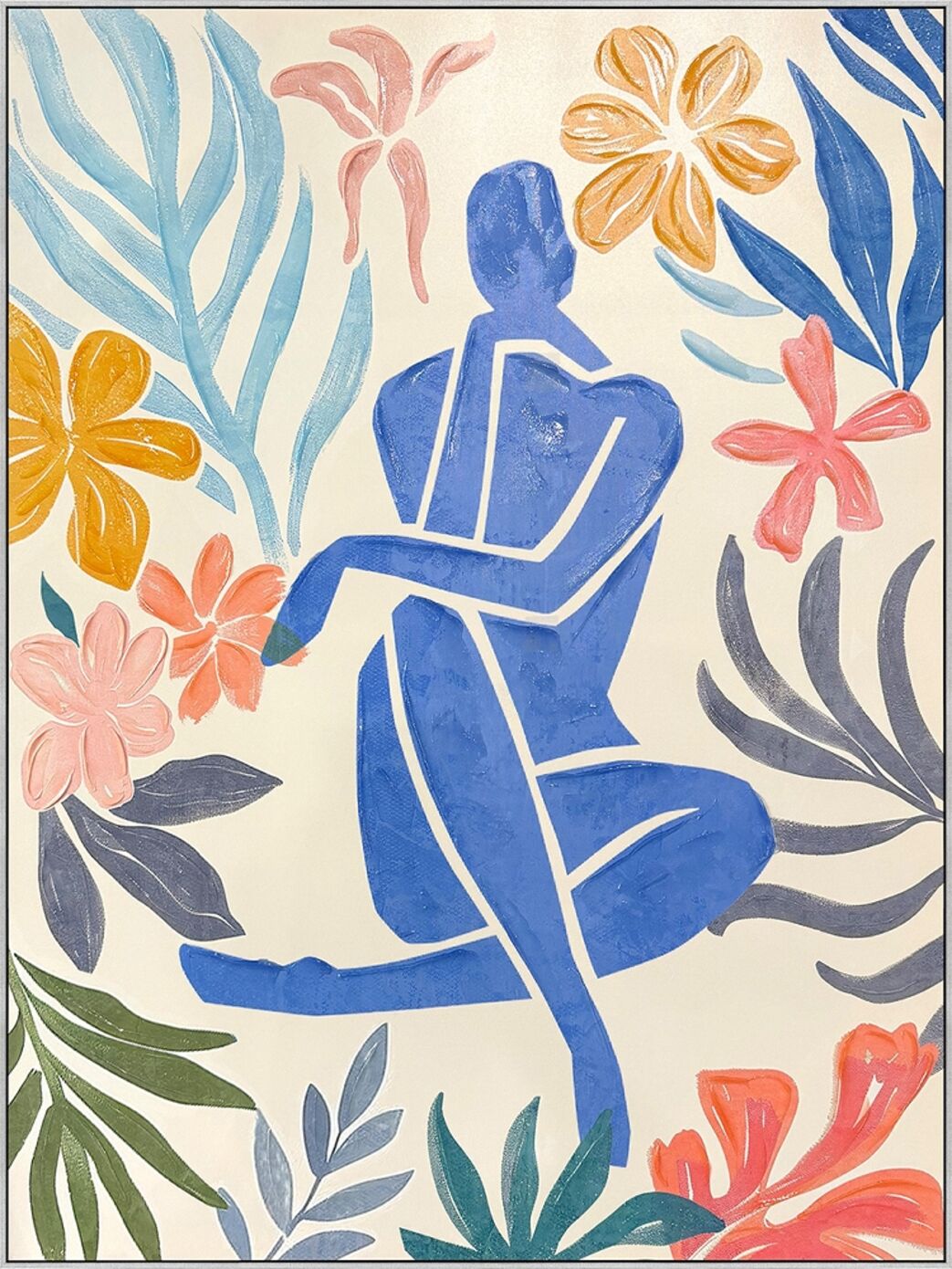 image LAND Matisse-Inspiriert Blauer Akt