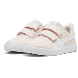 PUMA Courtflex V3 Sneaker mit Klettverschluss Kinder 07 - island pink/puma white 35