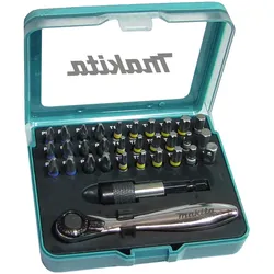 Makita Ratschen-Bit-Set, 32-teilig - PH, PZ, T, H  - P-79790