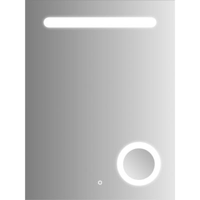 LED-Lichtspiegel JOKEY "Oxford", silber (silberfarben), Spiegelglas, Spiegel, 60 x 80 cm