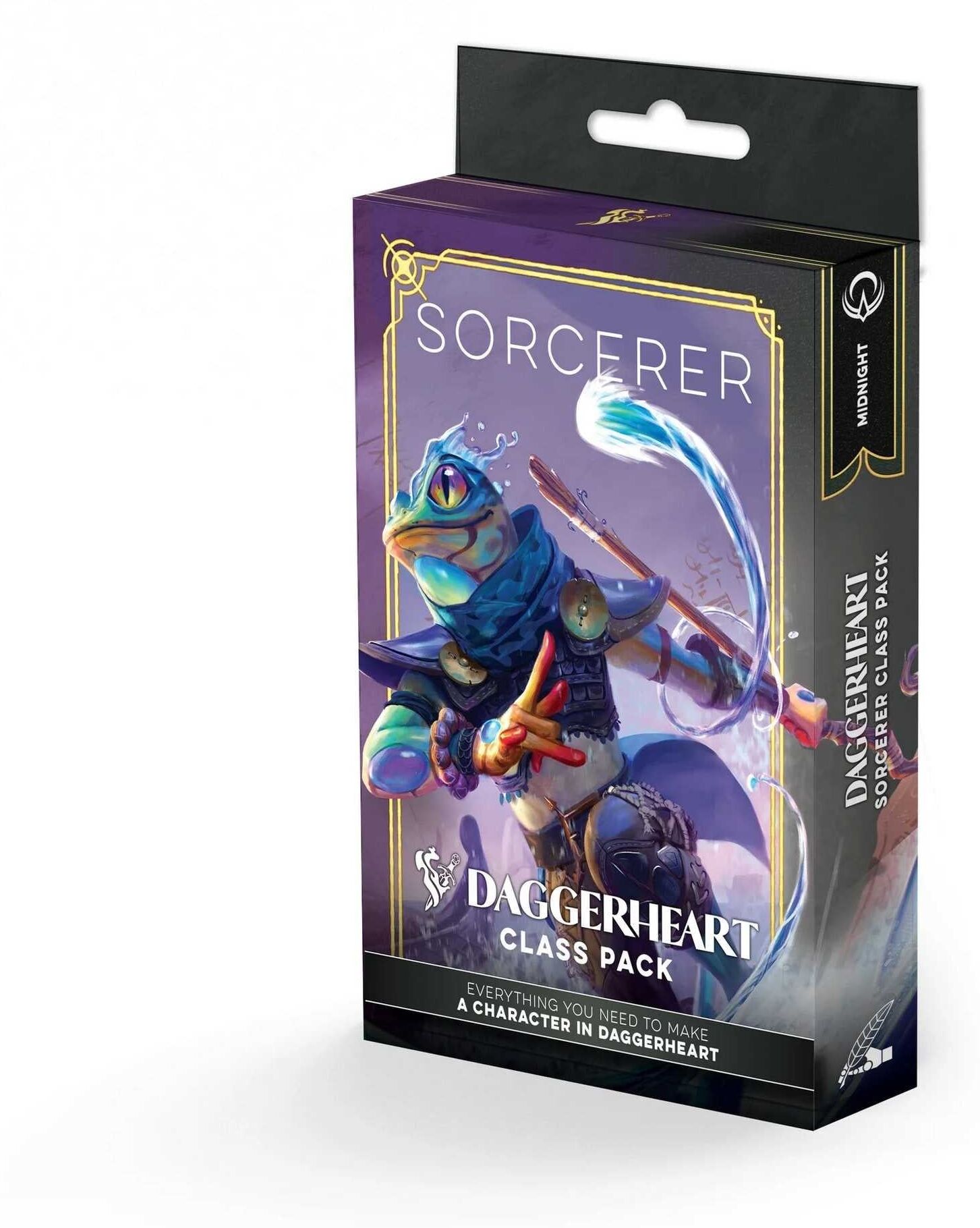 Darrington Press Daggerheart Class Pack: Sorcerer for Tabletop Role-Playing Game, Includes Arcana and Midnight Domains, Magic-Focused Character Creation and Play