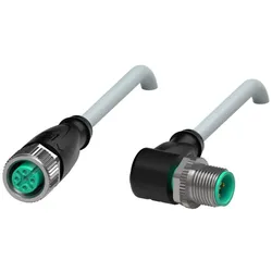 Pepperl+Fuchs Fabrik Verbindungskabel V15-G-1M-PUR-V15-W