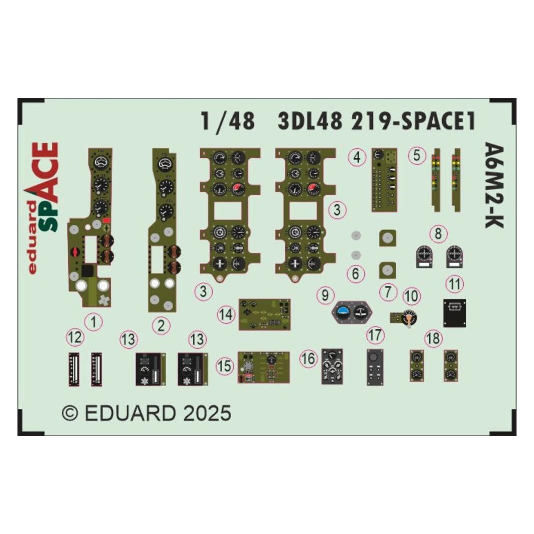 Eduard A6M2-K SPACE (3DL48219)