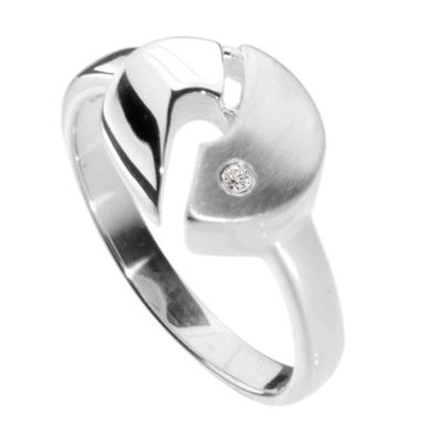 Fingerring OSTSEE-SCHMUCK "Ostsee-Schmuck Ring Rica Ring Rica" Gr. 60, silber, Fingerringe, Damen, 60 (19,1), Silber 925 (Sterlingsilber), Fingerring