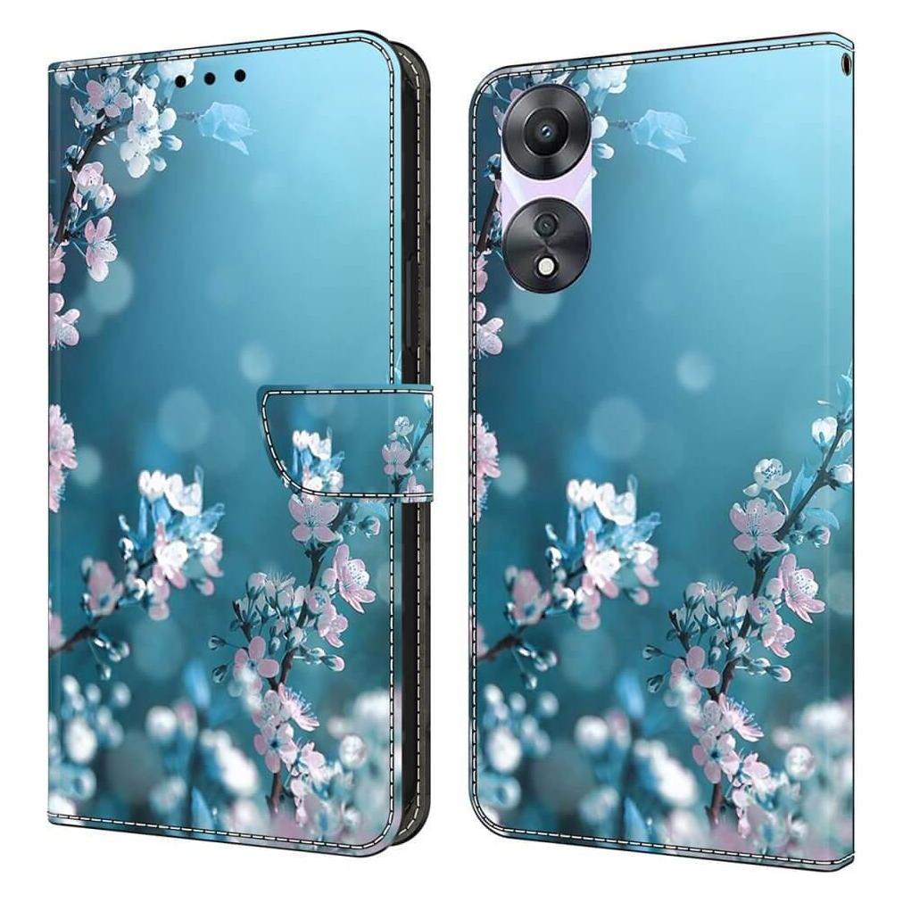 Cover-Discount OPPO A78 5G - 3D-Effekt Hülle Etui Pflaumenblüte (Oppo A78 5G) (660171404A)