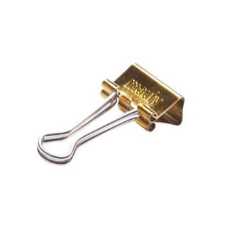 MAUL 12 Foldbackklammern gold 1,9 cm