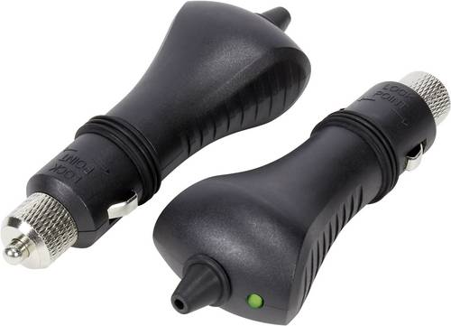 TRU Components Kfz-Stecker, IP44 Belastbarkeit Strom max.=15A 12 V/DC