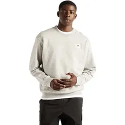 NEW BALANCE Herren Kapuzensweat Woven Label Crew, Größe L in Schwarz 61755