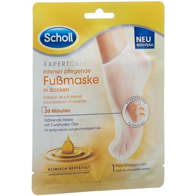 Scholl Intensiv pfleg Fussmaske 3-fach Ölkom 2 Stk St Maske