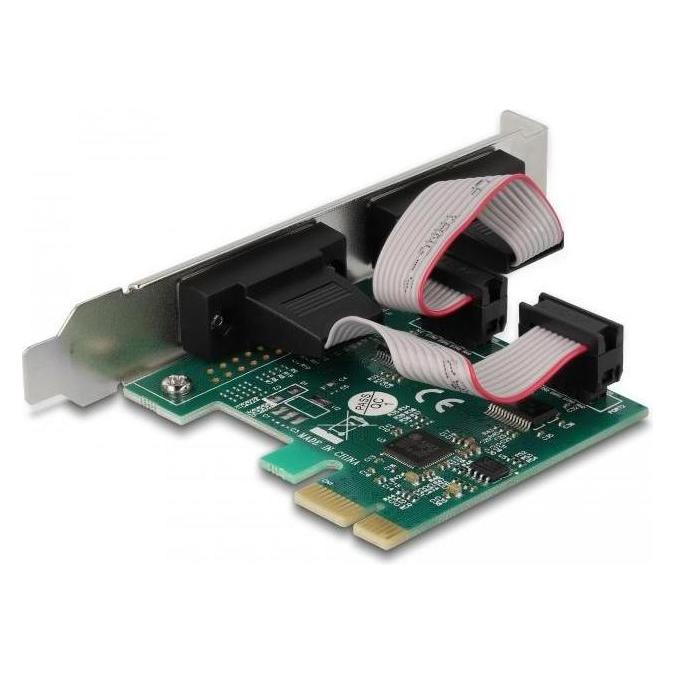 Delock PCI-Express-Karte 90046 2x Seriell / RS232 (90046)