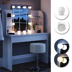 VICCO LED-Beleuchtung FÜR Schminktisch Frisiertisch Lichter für Make-Up