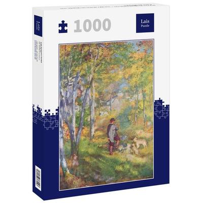 Lais Puzzle Pierre-Auguste Renoir - Junger Mann im Walde von Fontainebleau 1000 Teile