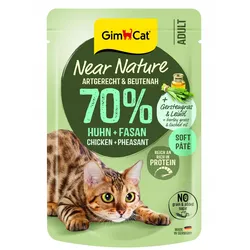 GimCat Near Nature Huhn Fasan Beutel 85 g