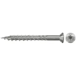 Fischer, Schrauben, AKTION: Terrassenschrauben 576393 5 mm x 50 mm, 500 St. + GRATIS 2 x Edelstahlbit TX 20 (500 Schrauben pro Stück)