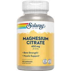 Magnesiumcitrat 400 mg Solaray 90 ST