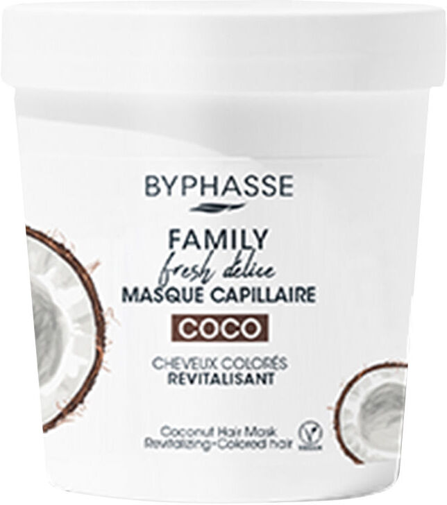 Byphasse Family Fresh Delice masque pour cheveux colorés 250 ml