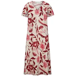 Kleid V-Ausschnitt St. Emile weiss, 38