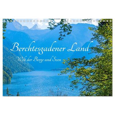 Berchtesgadener Land - Welt der Berge und Seen (Wandkalender 2027 DIN A4 quer), CALVENDO Monatskalender