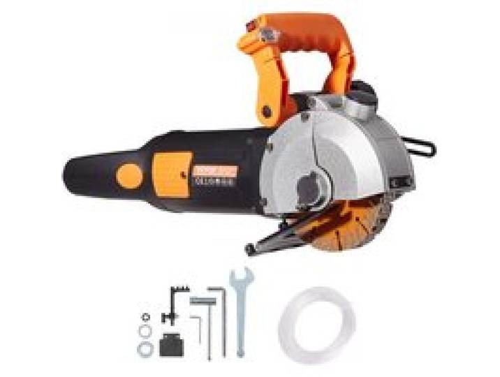 VEVOR Elektrische Wandfräse 5000 U/min Wand Chaser Maschine 4800Watt Wand Groove Schneidemaschine Stoßmaschine 42mm für Ziegel Granit Marmor Beton Cutter Notcher Groover mit 5 x Sägeblätter