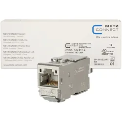 METZ CONNECT C6Amodul 180° Jack (VPE 12)