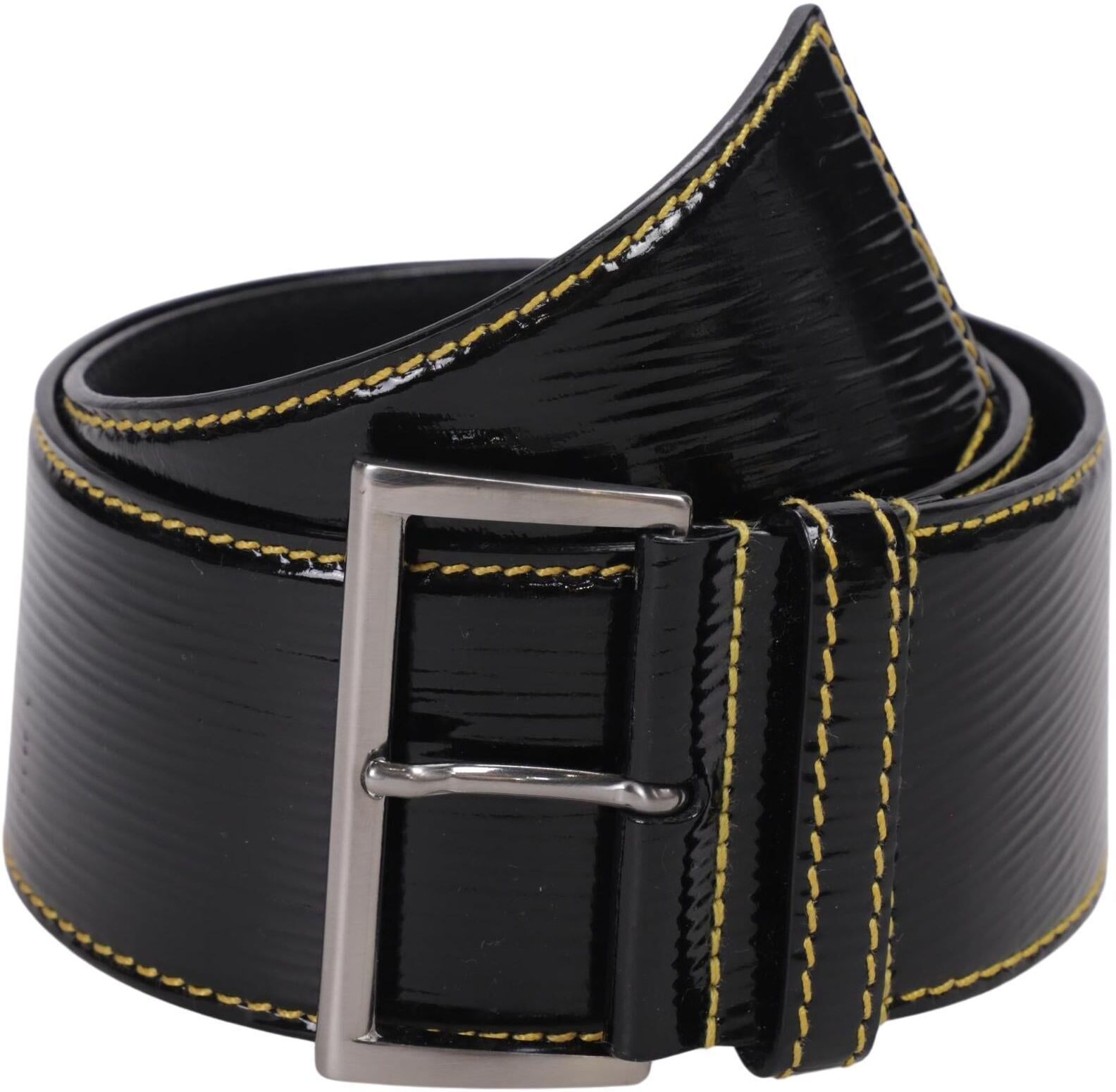 Prada Damen Gürtel, Schwarz, Gr. 70, kein / Etikett - Second Hand
